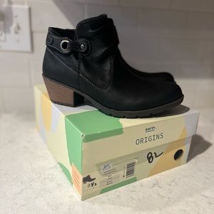 Earth Origin Black Booties
